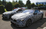 BMW 8 Series coupe and convertible sighting shows design differences