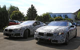 BMW 8 Series coupé and convertible sighting shows design differences