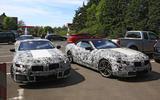 BMW 8 Series coupé and convertible sighting shows design differences