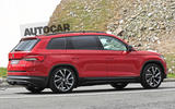 237bhp Skoda Kodiaq vRS spotted testing ahead of autumn reveal