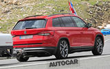 237bhp Skoda Kodiaq vRS spotted testing ahead of autumn reveal