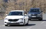 2019 Skoda Octavia estate spy shots
