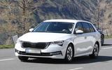 2019 Skoda Octavia estate spy shots