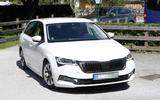 2019 Skoda Octavia estate spy shots