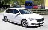 2019 Skoda Octavia estate spy shots