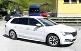 2019 Skoda Octavia estate spy shots