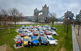 Collection of alternatively fuelled cars in London