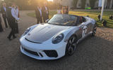 Drop-top Porsche 911 Speedster concept bows in at Goodwood