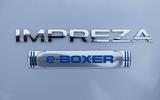 Subaru Impreza e-Boxer badge