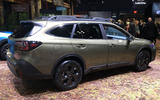 Subaru Outback 2019 New York Motor Show reveal - side