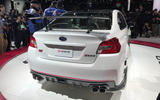 Subaru STI S209 Detroit motor show - exhausts