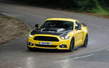 Ford Mustang Sutton CS700 cornering