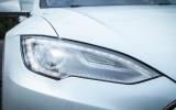 Tesla Model S P85D LED headlights