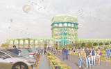 An imagination of what Forton Services on the M6 could look like