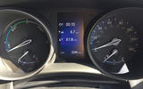 Toyota C-HR 2018 long-term review instrument cluster 2
