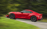 toyota supra 2022 02 side panning