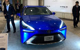 Toyota Mirai concept at Tokyo motor show - nose