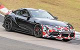 Toyota Supra GRMN front three quarter track