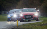 Audi TT RS vs Mercedes-AMG A45 vs Ford Focus RS - group test