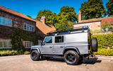Twisted Defender V8 2018 UK first drive review - on the road rear