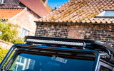 Twisted Defender V8 2018 UK first drive review - roof rack