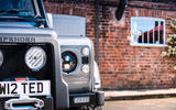 Twisted Defender V8 2018 UK first drive review - headlights