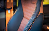 Twisted Defender V8 2018 UK first drive review - seat detail