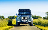 Twisted Defender V8 2018 UK first drive review - nose