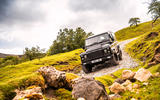 Twisted Defender V8 2018 UK first drive review - static rocks