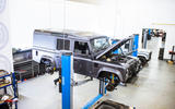 Twisted Defender V8 2018 UK first drive review - Twisted workshop