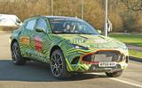 Aston Martin DBX testing