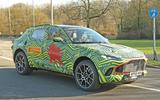 Aston Martin DBX testing