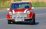 Rover Mini Cooper cornering
