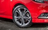 16in Vauxhall Corsa Red Edition alloys