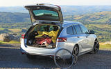 Vauxhall Insignia Sports Tourer cycling in Wales boot