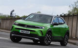 Vauxhall Mokka electric 2021 отслеживание передней четверти