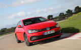 Volkswagen Polo GTI on the track