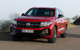 Volkswagen Touareg front three quarter tracking
