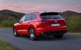 Volkswagen Touareg rear three quarter night