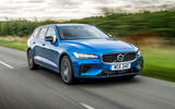 Volvo V60 T8 TwinEngine 2019 UK first drive review - on the road front