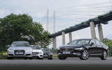 Audi A6 vs Lexus GS vs Mercedes-Benz E-Class vs Volvo S90 - executive car group test