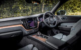 Volvo XC60 PHEV T6 2022 interior wide