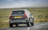Volvo XC60 PHEV T6 2022 rear quarter tracking
