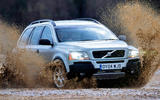 Volvo XC90 2003 front quarter mud splash