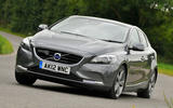 Volvo V40 front three quarter cornering