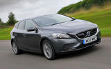 Volvo V40 front three quarter tracking