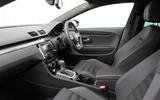 Volkswagen CC Black Edition front seats