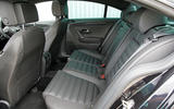 Volkswagen CC Black Edition rear seats