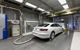 Emissions testing Volkswagen Passat