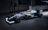 2020 Williams F1 livery official images - at HQ three quarters